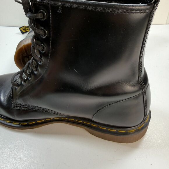 Dr. Martens Vintage 1460 Made in England Black Leather 8-Eye Boots Mens Size 12 main image 6